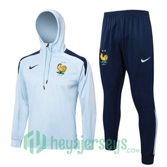 Tracksuit - Hooded France Blue 2024-2025