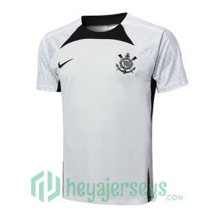 Corinthians Training T-Shirts Gray 2024-2025