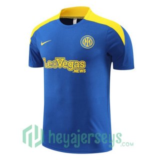 Inter Milan Training T-Shirts Blue 2024-2025