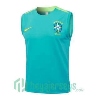 Soccer Vest Brazil Green 2024-2025