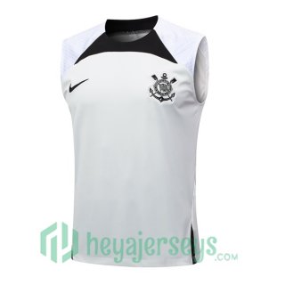 Soccer Vest Corinthians White 2024-2025