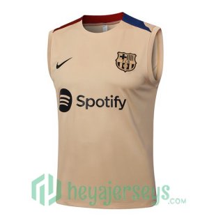 Soccer Vest FC Barcelona Yellow 2024-2025