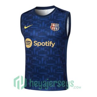 Soccer Vest FC Barcelona Blue Royal 2024-2025