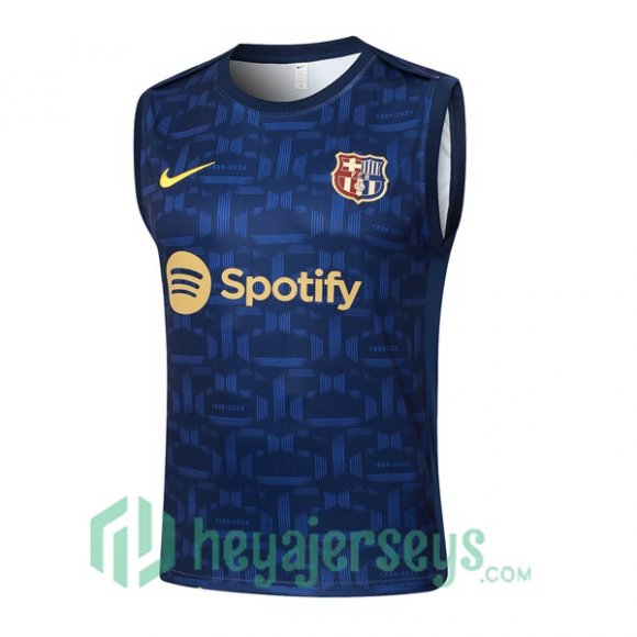 Soccer Vest FC Barcelona Blue Royal 2024-2025