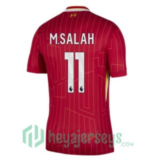 FC Liverpool (M.SALAH 11) Home Soccer Jerseys Red 2024-2025