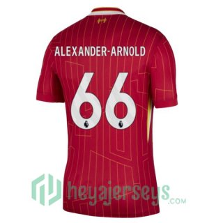 FC Liverpool (ALEXANDER-ARNOLD 66) Home Soccer Jerseys Red 2024-2025