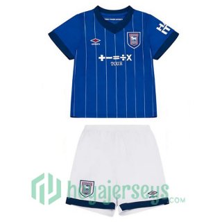 Ipswich Town Kids Home Soccer Jerseys Blue 2024-2025