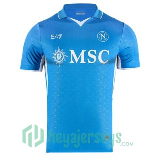 SSC Napoli Home Soccer Jerseys Blue 2024-2025