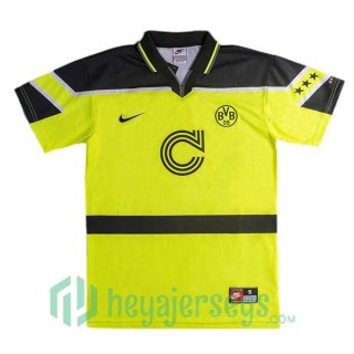 Borussia Dortmund Retro Champions League Yellow 1996-1997
