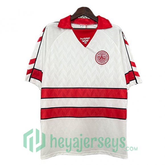 Denmark Retro Away White 1988