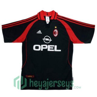 AC Milan Retro Third Black 2000-2001