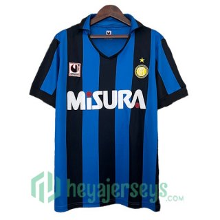 Inter Milan Retro Home Blue Black 1990-1991
