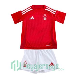 Nottingham Forest Kids Home Soccer Jerseys Red 2024/2025