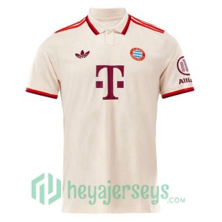 Bayern Munich Third Soccer Jerseys Yellow 2024/2025