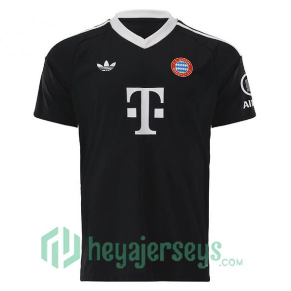 Bayern Munich Goalkeeper Soccer Jerseys Black 2024/2025