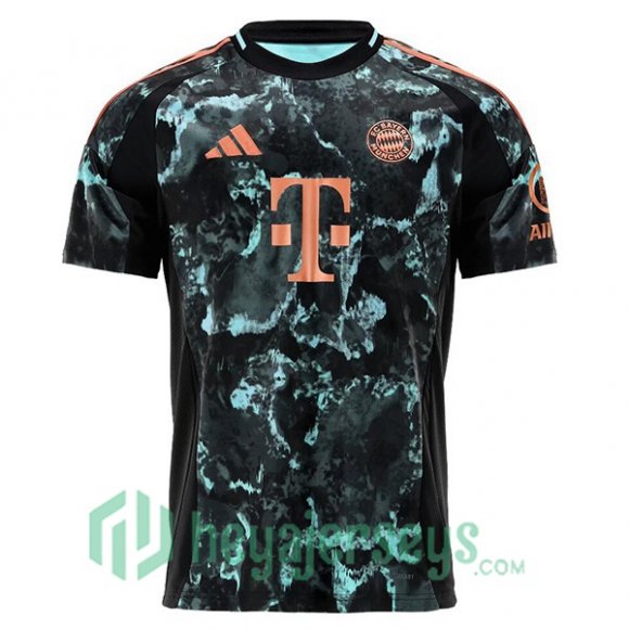 Bayern Munich Away Soccer Jerseys Black 2024/2025