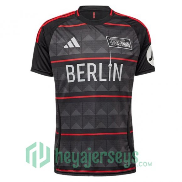 FC Union Berlin Away Soccer Jerseys Black 2024/2025