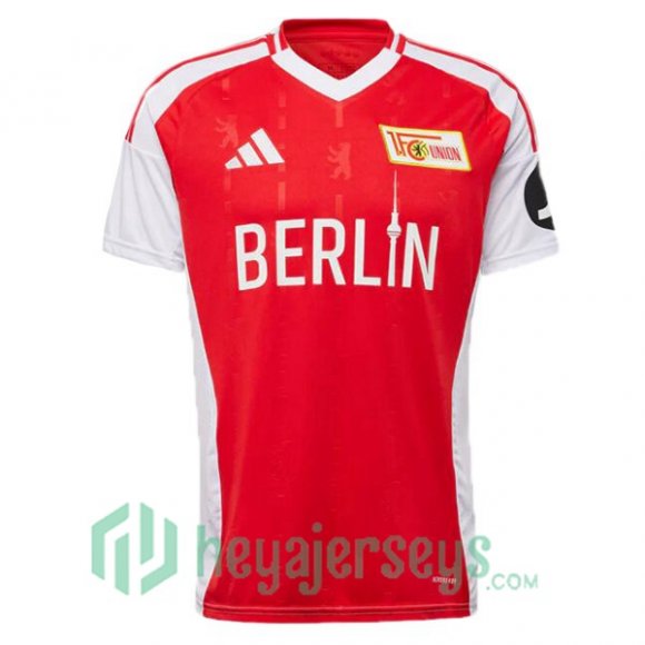 FC Union Berlin Home Soccer Jerseys Red 2024/2025