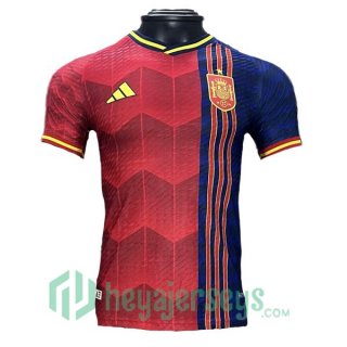 Spain Special Edition Soccer Jerseys Red 2024/2025