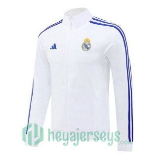 Training Jacket Real Madrid White 2024/2025