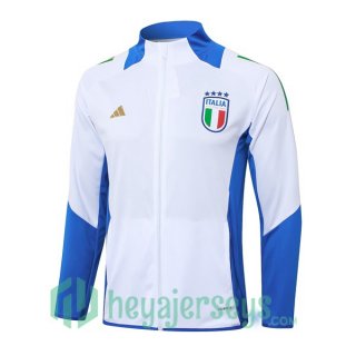 Training Jacket Italy White 2024/2025