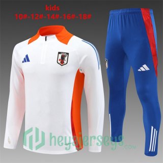 Tracksuit Japan Kids White 2024/2025