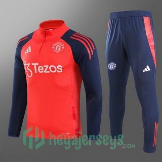 Tracksuit Manchester United Kids Red 2024/2025