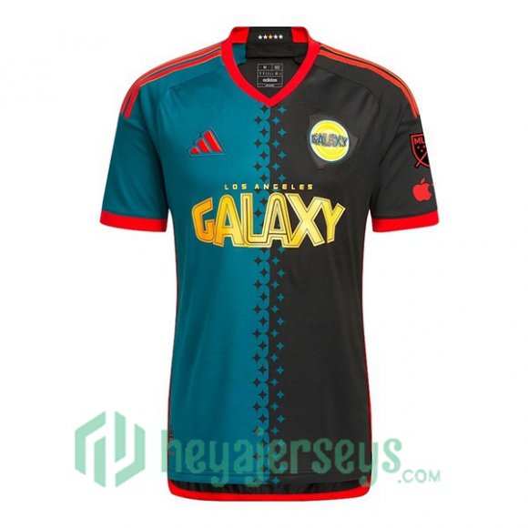 LA Galaxy Third Soccer Jerseys Green Black 2024/2025