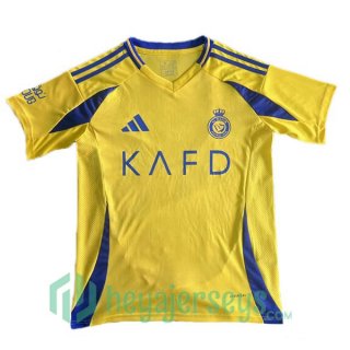 Al-Nassr FC Home Soccer Jerseys Yellow 2024/2025