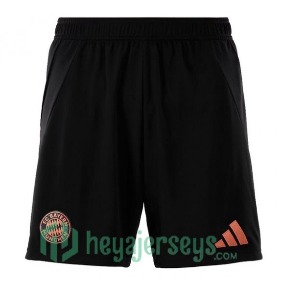 Bayern Munich Away Soccer Shorts Black 2024/2025