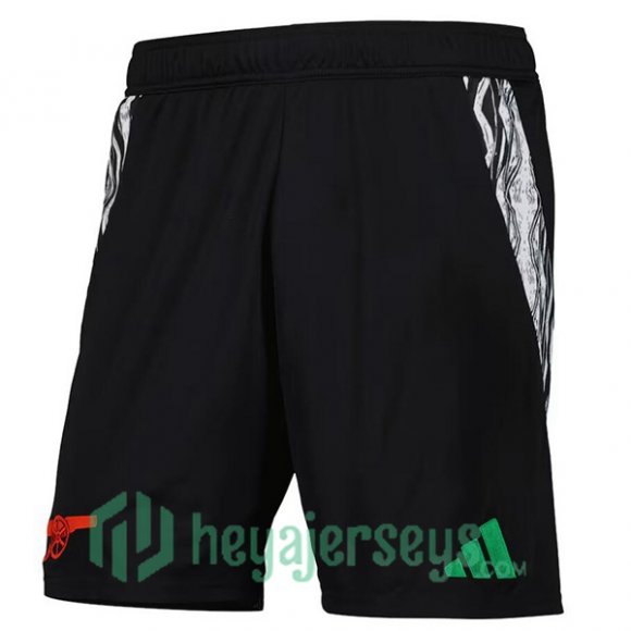 FC Arsenal Away Soccer Shorts Black 2024/2025