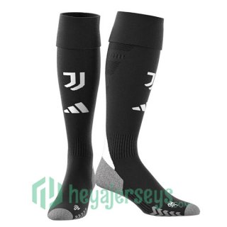 Juventus Home Soccer Socks Black 2024/2025