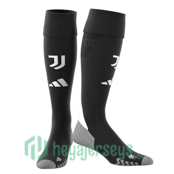 Juventus Home Soccer Socks Black 2024/2025