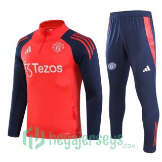 Tracksuit Manchester United Orange 2024/2025