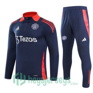 Tracksuit Manchester United Blue Royal 2024/2025