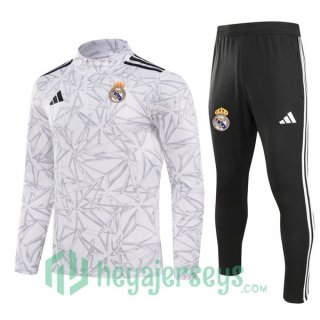 Tracksuit Real Madrid White 2024/2025