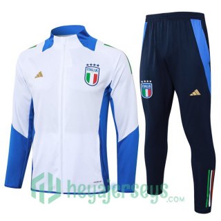 Training Jacket Italy White 2024/2025