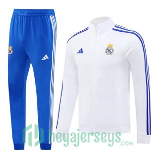 Training Jacket Real Madrid White 2024/2025