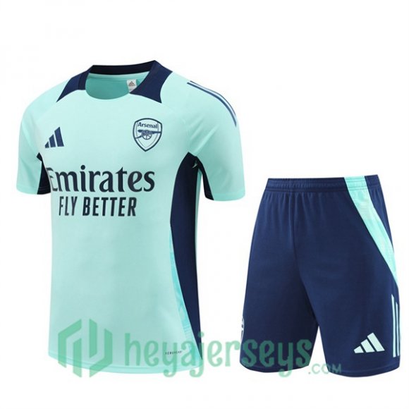 Training T-Shirts FC Arsenal Training T-Shirts + Shorts Green 2024/2025