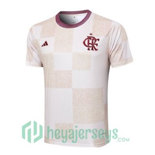 Flamengo Training T-Shirts White 2024/2025