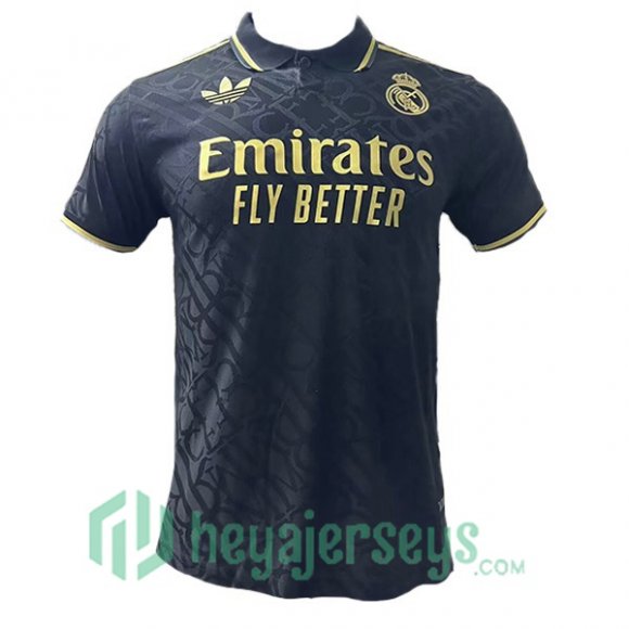 Real Madrid Special Edition Soccer Jerseys Black 2024/2025