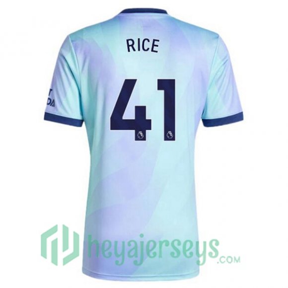 FC Arsenal (RICE 41) Third Soccer Jerseys Blue 2024/2025