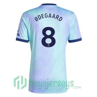 FC Arsenal (ØDEGAARD 8) Third Soccer Jerseys Blue 2024/2025