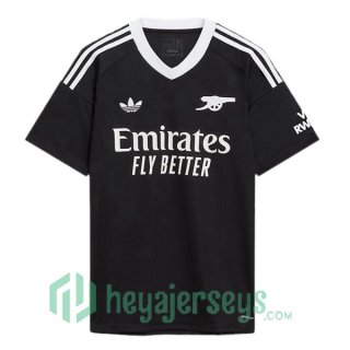 FC Arsenal Goalkeeper Soccer Jerseys Black 2024/2025