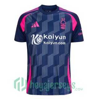 Nottingham Forest Away Soccer Jerseys Blue Royal 2024/2025