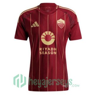 AS Roma Home Soccer Jerseys Red 2024/2025