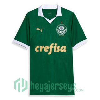 Palmeiras Home Soccer Jerseys Green 2024/2025