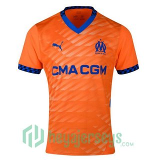 Olympique Marseille Third Soccer Jerseys Orange 2024/2025