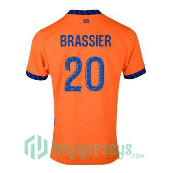 Olympique Marseille (BRASSIER 20) Third Soccer Jerseys Orange 2024/2025