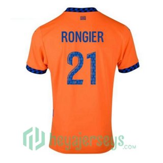 Olympique Marseille (RONGIER 21) Third Soccer Jerseys Orange 2024/2025